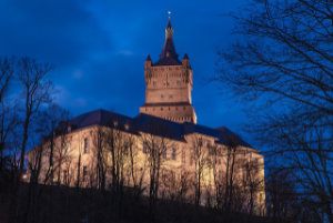 Schloss zu Kleve auf der Seite der Pop-Up Church Weeze