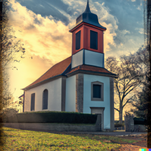 alte, evangelische Kirche